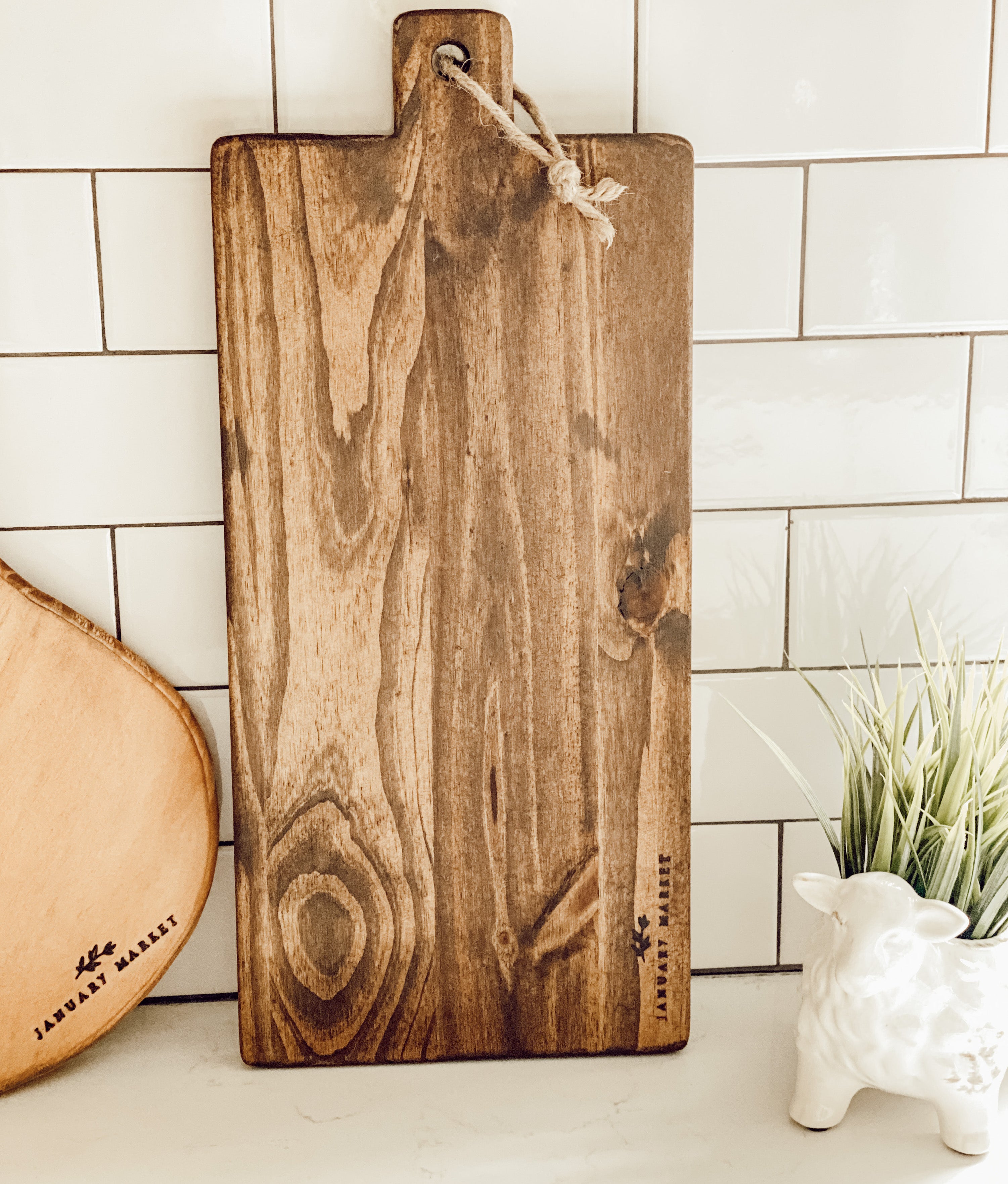 Distressed Wood Bread Boards Set of 3, in 2023